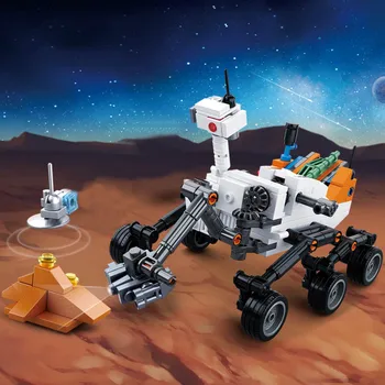 Model building kits compatible with blocks city Mars rover Space Probe vehicle blocks Educational toys hobbies for children
Model building kits compatible with blocks city Mars rover Space Probe vehicle blocks Educational toys hobbies for children