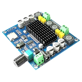 XH-A105 Bluetooth 5.0 TDA7498 digital Power amplifier board Stereo Audio AMP Module Support TF Card AUX 2x100W
XH-A105 Bluetooth 5.0 TDA7498 digital Power amplifier board Stereo Audio AMP Module Support TF Card AUX 2x100W