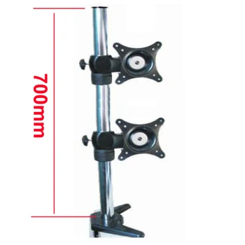 700mm high 10-27" double monitor desktop stand clamp base 360 rotate swivel tilt full motion 700mm aluminum dual computer table
700mm high 10-27" double monitor desktop stand clamp base 360 rotate swivel tilt full motion 700mm aluminum dual computer table