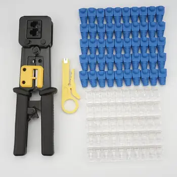 Cat6 Cat5 RJ45 Crimper Crimping tool set network cable crimping pliers network lan Tool Kit Network Cable Pliers black
Cat6 Cat5 RJ45 Crimper Crimping tool set network cable crimping pliers network lan Tool Kit Network Cable Pliers black