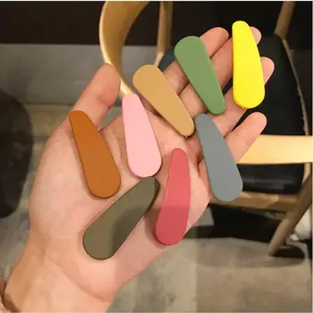 Classic Candy Color Accessories Geometric Shape Matte Texture Hairpin Hair Jewelry BB Hair Clip for Women Girls Hairpin T0094 
Classic Candy Color Accessories Geometric Shape Matte Texture Hairpin Hair Jewelry BB Hair Clip for Women Girls Hairpin T0094