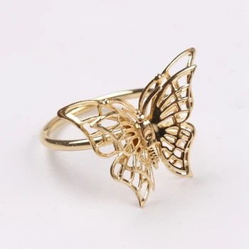 6Pcs Creative Golden Butterfly Napkin Ring Napkin Buckle Restaurant Napkin Ring Plating Towel Buckle Hotel Table Decoration
6Pcs Creative Golden Butterfly Napkin Ring Napkin Buckle Restaurant Napkin Ring Plating Towel Buckle Hotel Table Decoration