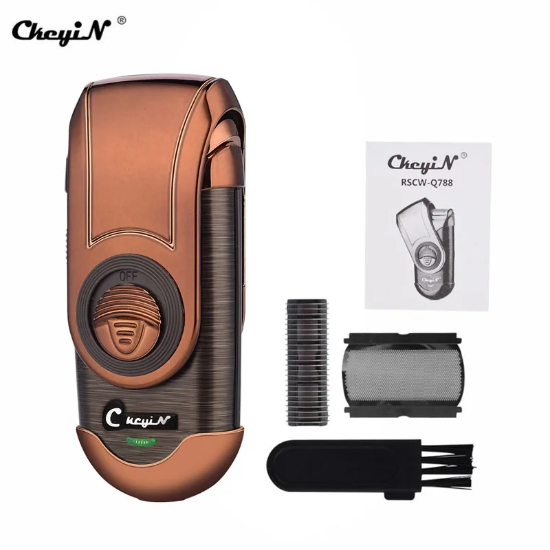CkeyiN Electric Razor Ideal For Travel Use Retro Design Shaving Machine Rechargeable Beard Trimmer Mini Men's Electric Shaver
CkeyiN Electric Razor Ideal For Travel Use Retro Design Shaving Machine Rechargeable Beard Trimmer Mini Men's Electric Shaver