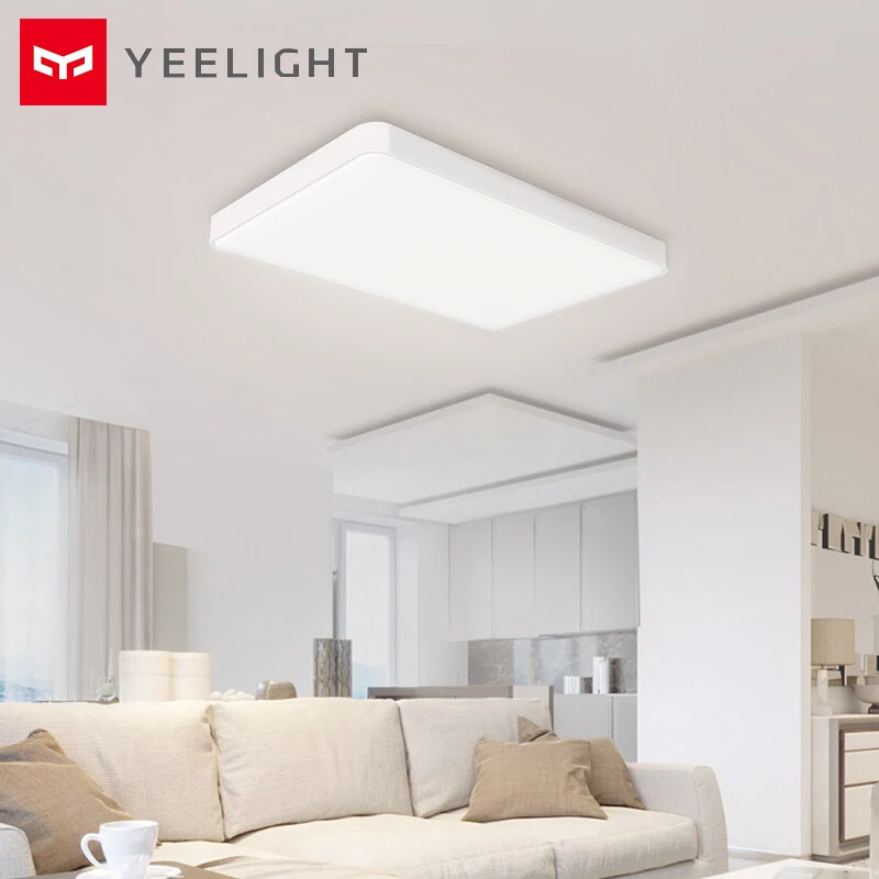 Yeelight Simple LED Smart Ceiling Light Pro Modern Lamp Led Light Fixture For Living Room App Remote Control Dustproof 90W
Yeelight Simple LED Smart Ceiling Light Pro Modern Lamp Led Light Fixture For Living Room App Remote Control Dustproof 90W