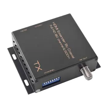500m HDMI to RF/COAX Modulator for DVB-T HDMI Splitter Matrix Support 80 Channels No Wiring Required with DTV Technology
500m HDMI to RF/COAX Modulator for DVB-T HDMI Splitter Matrix Support 80 Channels No Wiring Required with DTV Technology