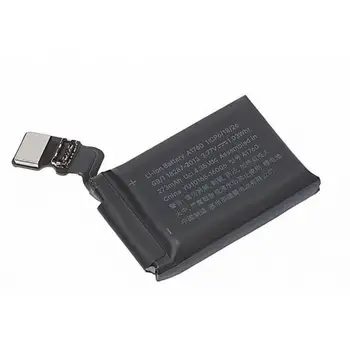 Internal battery for Apple Watch Series 2 38mm 273mAh A1760 
Internal battery for Apple Watch Series 2 38mm 273mAh A1760