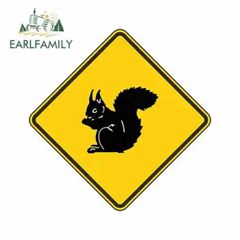 EARLFAMILY 13cm x 13cm Car Styling Squirrel Warning Sticker Car Bumper Decal Caution Yellow Hunting Forest Gun Car Sticker
EARLFAMILY 13cm x 13cm Car Styling Squirrel Warning Sticker Car Bumper Decal Caution Yellow Hunting Forest Gun Car Sticker