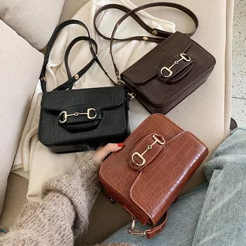 Shoulder Bag For Women 2019 Single Shoulder Crossbody Bag Vintage Alligator Saddle Bags Fashion Casual Messenger Pack Flap
Shoulder Bag For Women 2019 Single Shoulder Crossbody Bag Vintage Alligator Saddle Bags Fashion Casual Messenger Pack Flap
