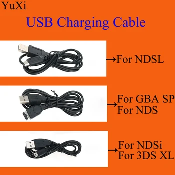 

YuXi USB Charger Power Cable Line Charging Cord Wire for Nintendo DS Lite DSL NDSL NDSi NDS For GBA SP For 3DS XL Controller