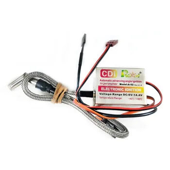Rcexl Single Cylinder CDI Ignition For ME8 1/4-32 Spark Plug 120 Degree With Universal Sensor Bracket 6V/14.4V
Rcexl Single Cylinder CDI Ignition For ME8 1/4-32 Spark Plug 120 Degree With Universal Sensor Bracket 6V/14.4V