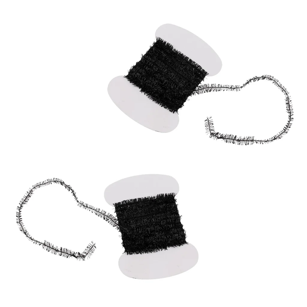 Tinsel Chenille Fly Tying Jig Lure Making Fishing Crystal Flash Line Tinsel Chenille Fly Tying Jig Lure Making Fishing Crystal Flash Line