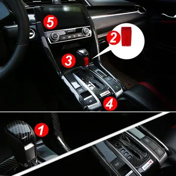Carbon fiber center control automatic gear shift frame panel cover car Accessories For Honda Civic 10th 2016 2017 2018 2019
Carbon fiber center control automatic gear shift frame panel cover car Accessories For Honda Civic 10th 2016 2017 2018 2019