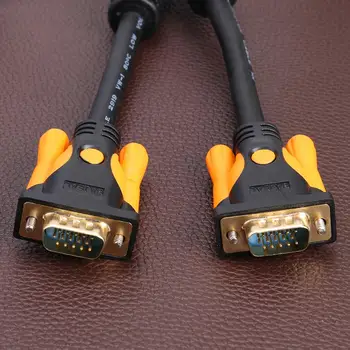 Computer Monitor VGA Extension Cable Extensive Compatibility HD 3 and 9 Pin Copper Line for Usability Laptop Projector
Computer Monitor VGA Extension Cable Extensive Compatibility HD 3 and 9 Pin Copper Line for Usability Laptop Projector