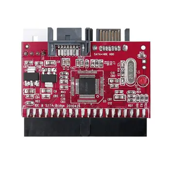 New 150Mbps 2 in 1 SATA to IDE Adapter Converter Chip Cable Connector for DVD/CD/HDD
New 150Mbps 2 in 1 SATA to IDE Adapter Converter Chip Cable Connector for DVD/CD/HDD