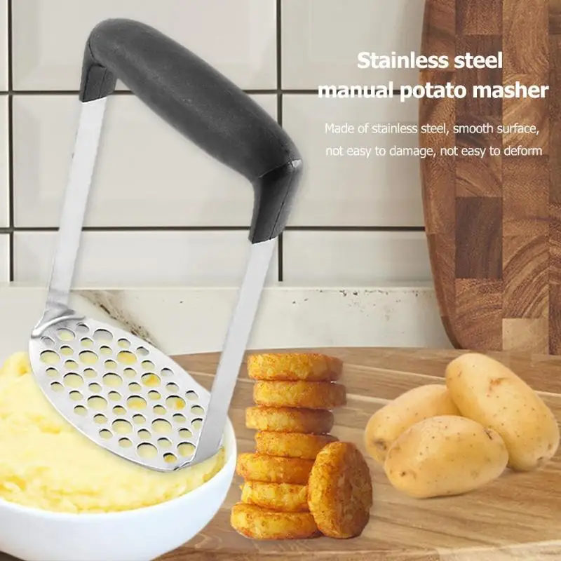Manual Stainless Steel Potato Mud Masher Ricers Vegetable Fruits Kitchen Accessory Masher Pressure Cooking Tools Kitchen Gadget
Manual Stainless Steel Potato Mud Masher Ricers Vegetable Fruits Kitchen Accessory Masher Pressure Cooking Tools Kitchen Gadget