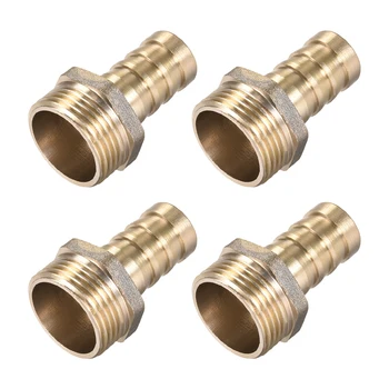 uxcell Brass Barb Hose Fitting Connector Adapter 16mm Barbed x G3/4 Male Pipe 4pcs
uxcell Brass Barb Hose Fitting Connector Adapter 16mm Barbed x G3/4 Male Pipe 4pcs