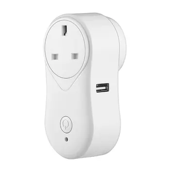 Smart WiFi Socket Wireless Remote Control Socket with USB Charger Timing Power Plug Socket for Home Electrical Devices
Smart WiFi Socket Wireless Remote Control Socket with USB Charger Timing Power Plug Socket for Home Electrical Devices