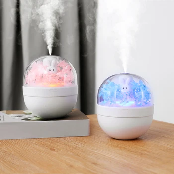 Sweet Rabbit Humidifier Wireless Rechargeable Aroma Essential Oil Diffuser 800mAh Battery Built- in Air Fogger Atmosphere Light
Sweet Rabbit Humidifier Wireless Rechargeable Aroma Essential Oil Diffuser 800mAh Battery Built- in Air Fogger Atmosphere Light