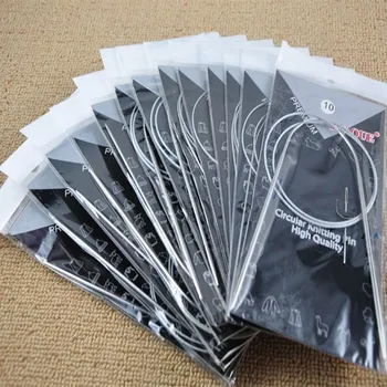 11pcs Knitting Tool Sweater Needle 80cm Practical and Durable Stainless Circular Knitting Needles Size 6-16 DIY Handmade Gift
11pcs Knitting Tool Sweater Needle 80cm Practical and Durable Stainless Circular Knitting Needles Size 6-16 DIY Handmade Gift