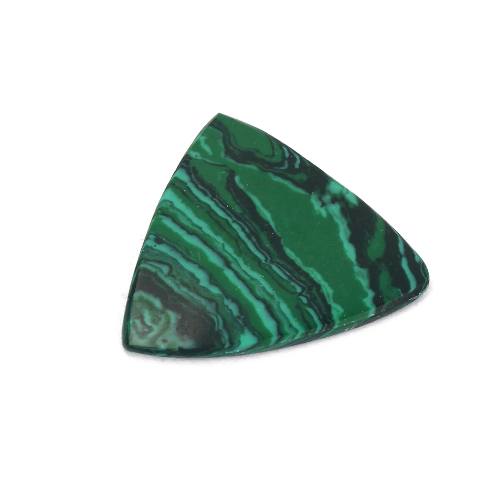 Pack of 3 Triangle Guitar Pick Plectrums Malachite Stone for Guitar Bass Ukulele Parts Pack of 3 Triangle Guitar Pick Plectrums Malachite Stone for Guitar Bass Ukulele Parts