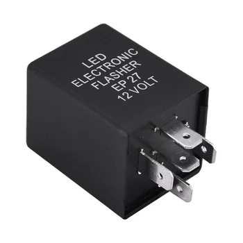 YUNPICAR 5 Pin EP27 FL27 Electronic LED Flasher Relay for Turn Signal Bulbs Fix Hyper Flash Rapid Blink Issue
YUNPICAR 5 Pin EP27 FL27 Electronic LED Flasher Relay for Turn Signal Bulbs Fix Hyper Flash Rapid Blink Issue