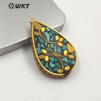 WT-P1520 Wholesale new design nepal boho pendant natural handmake stone bohemian style vintage stone pendant Tibetan pendant
WT-P1520 Wholesale new design nepal boho pendant natural handmake stone bohemian style vintage stone pendant Tibetan pendant