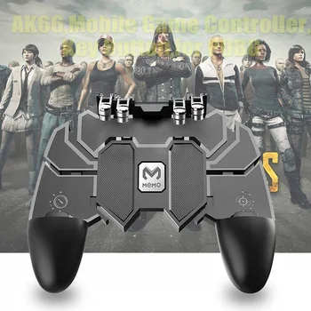 Pubg Controller Game 6 Finger Operating Gamepad Peripherals Mobile PUBG Controller For IOS Android Universal Games Accessories 
Pubg Controller Game 6 Finger Operating Gamepad Peripherals Mobile PUBG Controller For IOS Android Universal Games Accessories