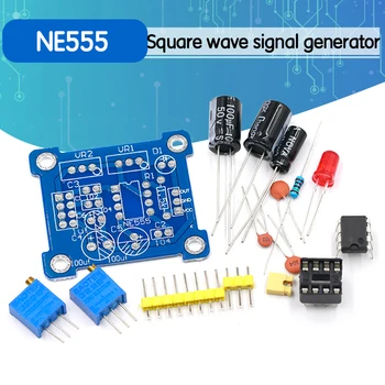 NE555 Pulse Generator Pulse Starter Duty Cycle and Frequency Adjustable Module DIY Kit Oscillator Square Wave Signal Generator
NE555 Pulse Generator Pulse Starter Duty Cycle and Frequency Adjustable Module DIY Kit Oscillator Square Wave Signal Generator