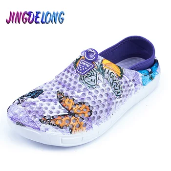 Women's Summer Sandals for Beach 2020 Women Slip-on Shoes Slippers Female Male Croc Clogs Crocks Water Mules 36-41
Women's Summer Sandals for Beach 2020 Women Slip-on Shoes Slippers Female Male Croc Clogs Crocks Water Mules 36-41