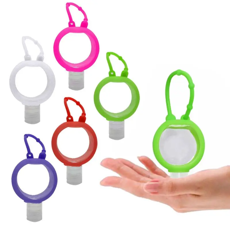 Portable 30ml Silicone Travel Bottle Silicone Refillable Squeezable Container Hand Sanitizer Empty Keychain Carrier
Portable 30ml Silicone Travel Bottle Silicone Refillable Squeezable Container Hand Sanitizer Empty Keychain Carrier