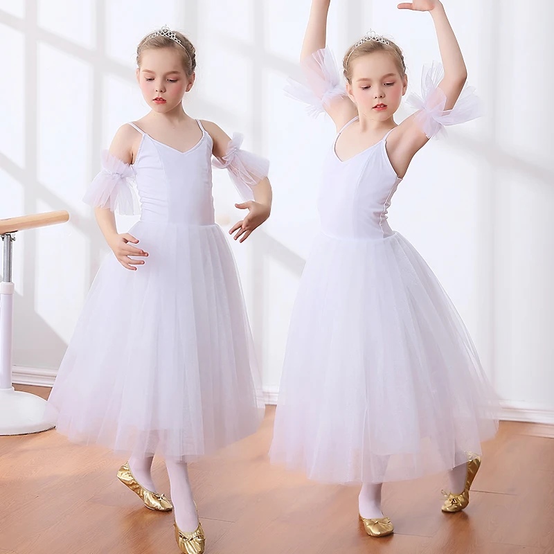 Children's Ballet Tutu Skirt Ballet Costume White Sling Jumpsuit Fluffy Tutu Skirt Cygnet
Children's Ballet Tutu Skirt Ballet Costume White Sling Jumpsuit Fluffy Tutu Skirt Cygnet