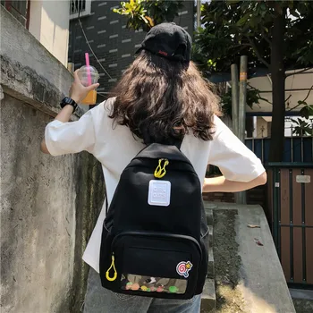 JIULIN new brand 2019 Letter Backpack Korean Travel-Bag School-Wind Wild Casual-Color
JIULIN new brand 2019 Letter Backpack Korean Travel-Bag School-Wind Wild Casual-Color