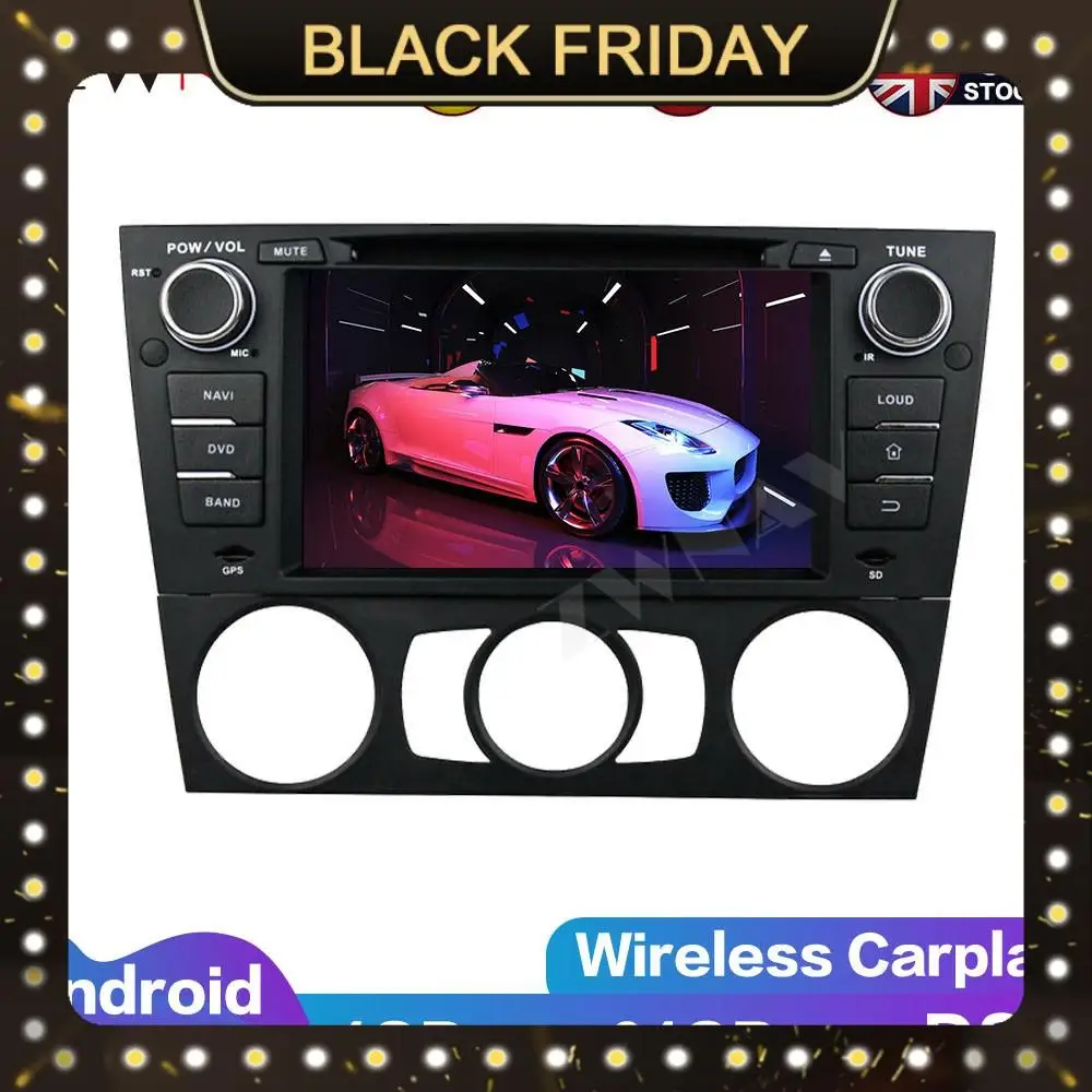 Carplay Android 10.0 Screen Car Multimedia DVD Player For BMW E90 Saloon 2005-2012 GPS Navi BT Auto Radio Audio Stereo Head Unit
Carplay Android 10.0 Screen Car Multimedia DVD Player For BMW E90 Saloon 2005-2012 GPS Navi BT Auto Radio Audio Stereo Head Unit