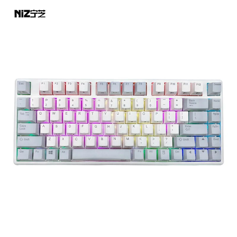 NIZ keyboard micro84 USB/ Bluetooth capacitance wireless dual-mode full key programmable Office keyboard game keyboard
NIZ keyboard micro84 USB/ Bluetooth capacitance wireless dual-mode full key programmable Office keyboard game keyboard