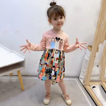 2020 Summer Girls European and American Style Stripe Splice Flower Vest Dress Toddler Baby Girls Clothing Long sleeve Dress
2020 Summer Girls European and American Style Stripe Splice Flower Vest Dress Toddler Baby Girls Clothing Long sleeve Dress