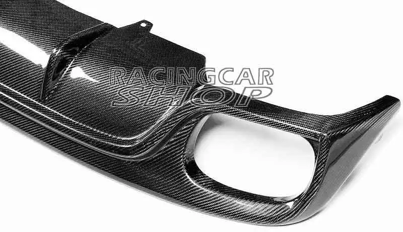 R STYLE Carbon Fiber Rear Diffuser Spoiler For AUDI A4 A4L B9 2013UP