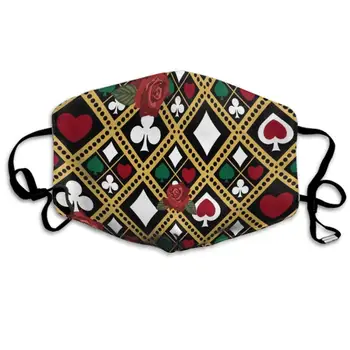 CIGOCI Soft Earloop Mouth Mask, Dustproof Pollenm Smog Mouth-Muffle with Adjustable Elastic Band - Windproof Rose Poker Love
CIGOCI Soft Earloop Mouth Mask, Dustproof Pollenm Smog Mouth-Muffle with Adjustable Elastic Band - Windproof Rose Poker Love