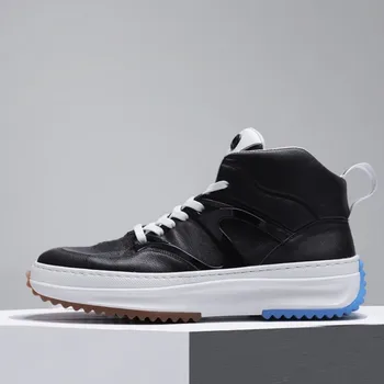 England Style Casual Shoes Men Designer Lace-Up Platform Height Increasing Sneakers Luxury Genuine Cow Leather Hip Hop Shoes
England Style Casual Shoes Men Designer Lace-Up Platform Height Increasing Sneakers Luxury Genuine Cow Leather Hip Hop Shoes