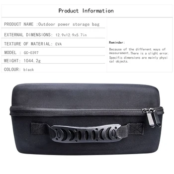 Portable Mobile Travel Accessories Outdoor Emergency Power Storage Bag Carrying Case with Handle for Jackery Explorer 240
Portable Mobile Travel Accessories Outdoor Emergency Power Storage Bag Carrying Case with Handle for Jackery Explorer 240