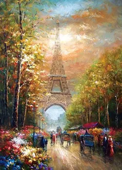Eiffel Tower Handmade Needlework Sets For Embroidery kits DIY Cross Stitch Kits Crafts 14CT Unprinted Home Decor wall Arts
Eiffel Tower Handmade Needlework Sets For Embroidery kits DIY Cross Stitch Kits Crafts 14CT Unprinted Home Decor wall Arts
