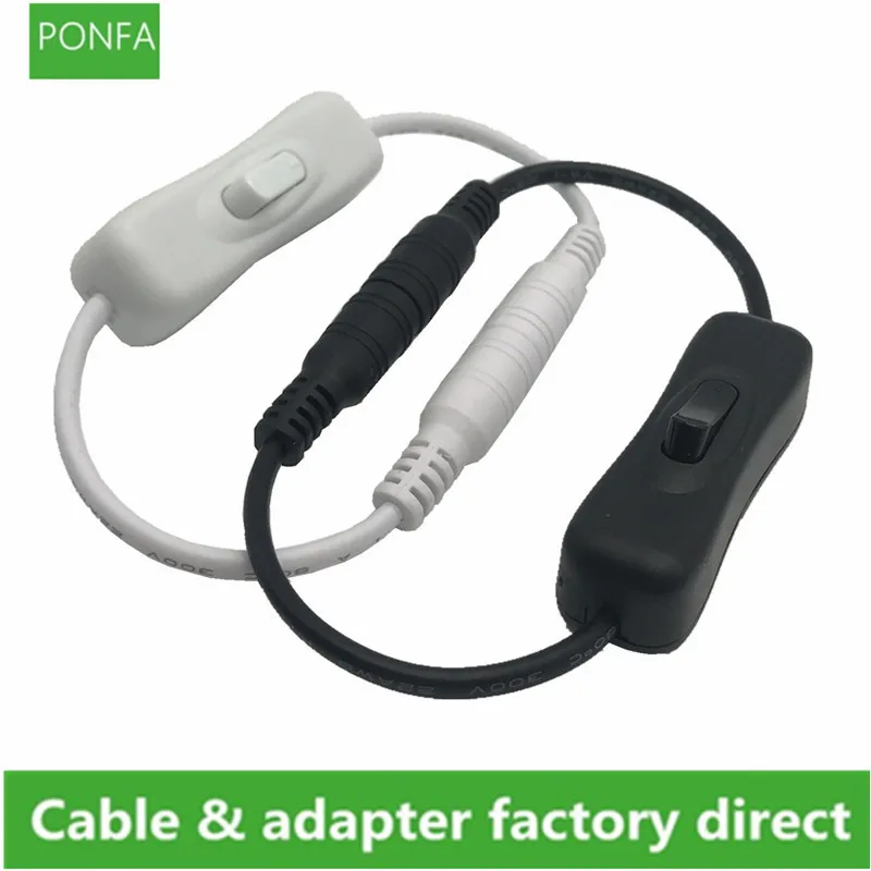 DC In-Line Power Plug 5.5x2.1mm Male to female Extension Cable cord with switch On/Off N
DC In-Line Power Plug 5.5x2.1mm Male to female Extension Cable cord with switch On/Off N