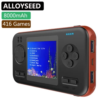 Handheld Portable Retro Game Console with 8000mAh Power Bank Buil-in 416 Classic Games Mini Handheld Player Console
Handheld Portable Retro Game Console with 8000mAh Power Bank Buil-in 416 Classic Games Mini Handheld Player Console
