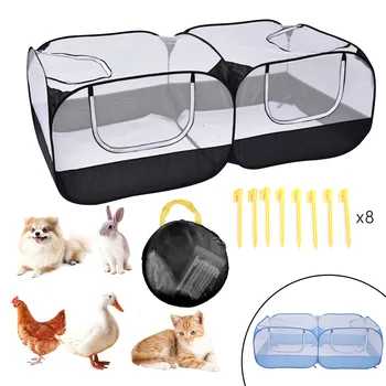 Portable Foldable Pet Tent Mesh Outdoor Fence With Cover Playpen Tent Crate Room Foldable Shade Cover Nest Kennel
Portable Foldable Pet Tent Mesh Outdoor Fence With Cover Playpen Tent Crate Room Foldable Shade Cover Nest Kennel