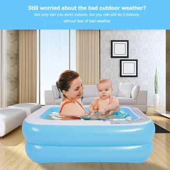 Hot Sale 155cm Summer Big Inflatable Swimming Pool Thick Pad Pool Home Bathtub Kids Bath Tub Outdoor for Children Fun Water Play
Hot Sale 155cm Summer Big Inflatable Swimming Pool Thick Pad Pool Home Bathtub Kids Bath Tub Outdoor for Children Fun Water Play
