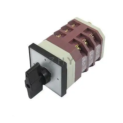 Latching AC 380V 16A 3 Position Control Cam Combination Changeover Switch Rotary
Latching AC 380V 16A 3 Position Control Cam Combination Changeover Switch Rotary