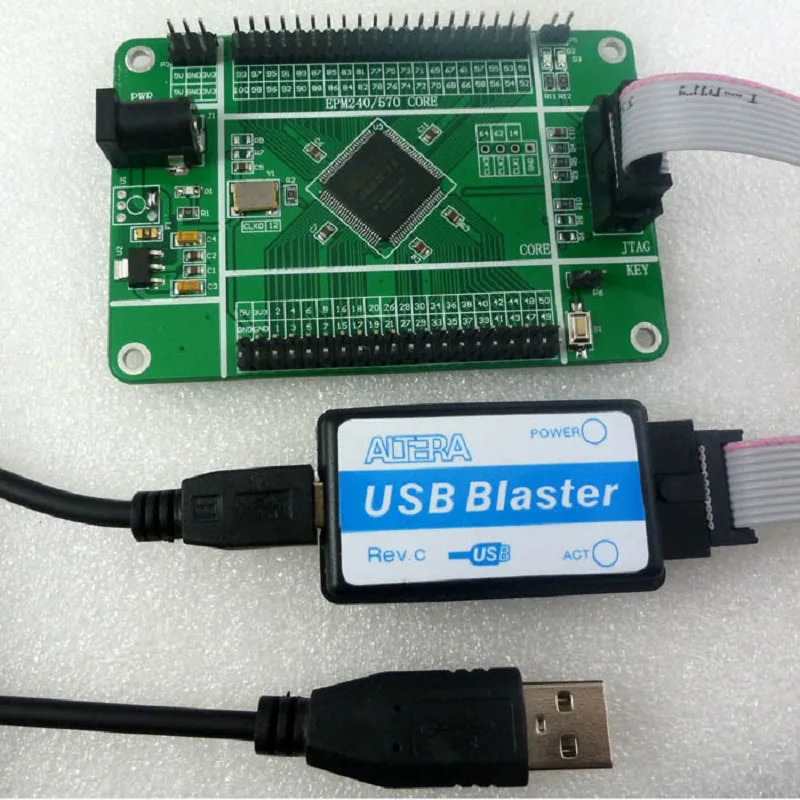 ALTERA MAX II EPM240 CPLD плата и USB Blaster FPGA программатор EPM240T100C5N комплект разработки|kit toddler|kit