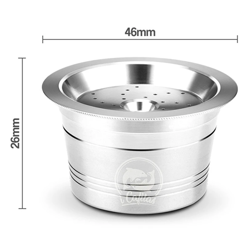 Reusable Home Kitchen DIY Brewing Machine Stainless Steel Coffee Capsule For Tchibo Cafissmo Pure 326531 Coffeeware
Reusable Home Kitchen DIY Brewing Machine Stainless Steel Coffee Capsule For Tchibo Cafissmo Pure 326531 Coffeeware