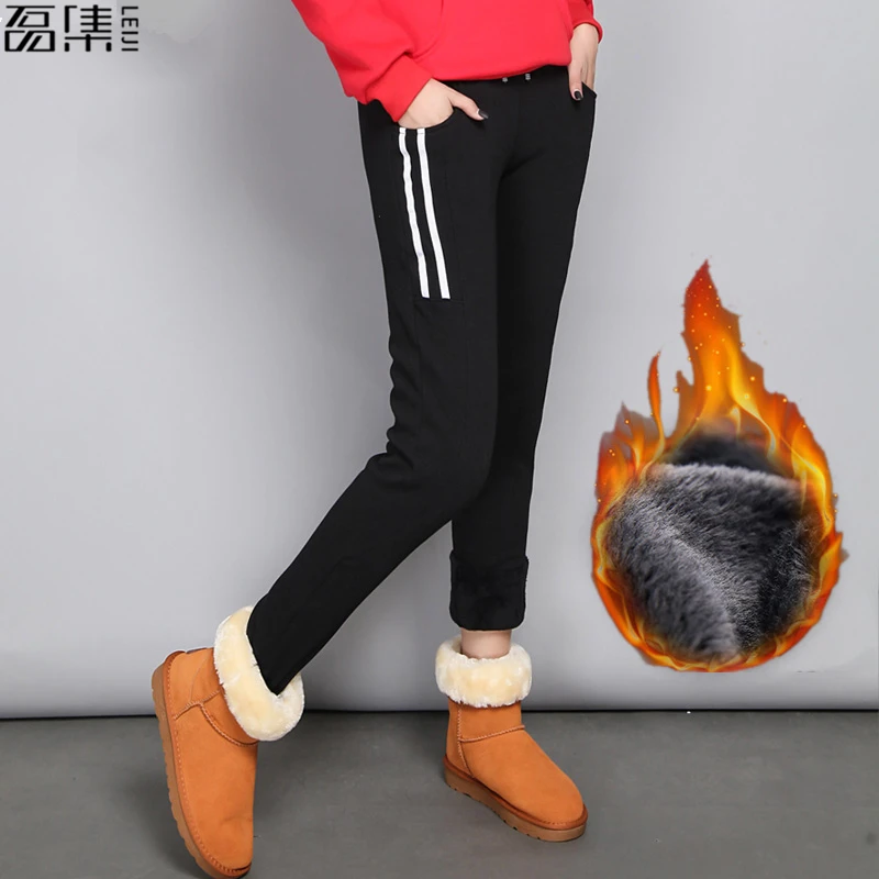 Pants Women Winter Warm High Waist Plus Size Velvet Thicken Casual Elastic Full Length Drawstring Solid Harem Pants
Pants Women Winter Warm High Waist Plus Size Velvet Thicken Casual Elastic Full Length Drawstring Solid Harem Pants