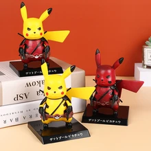Pokemon Pikachu Cos Deadpool Figure Model Pikachu Cosplay Marvel Doll Kawaii Cos Figure Fun Gift For Kid Anime Movie Collection
Pokemon Pikachu Cos Deadpool Figure Model Pikachu Cosplay Marvel Doll Kawaii Cos Figure Fun Gift For Kid Anime Movie Collection