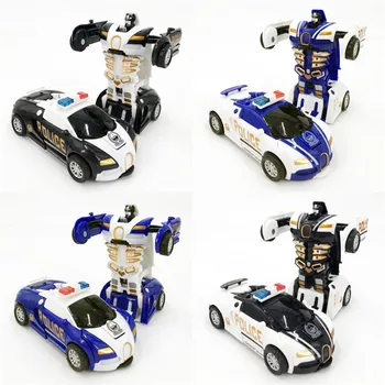 One-key Automatic Transform Robot Car Model Toy For Boys Children Plastic Funny Action Figures Deformation Vehicles Car Kid
One-key Automatic Transform Robot Car Model Toy For Boys Children Plastic Funny Action Figures Deformation Vehicles Car Kid